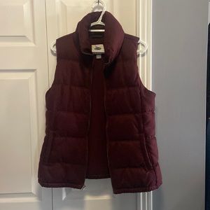 Burgundy Vest